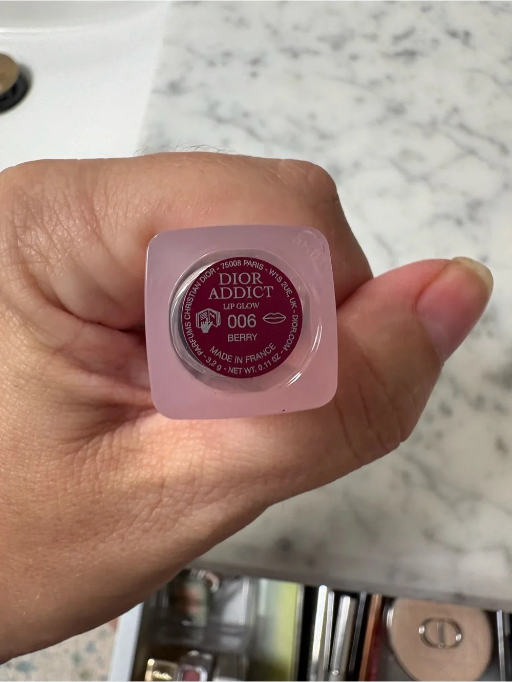NIB Dior Addict Lip Glow Berry